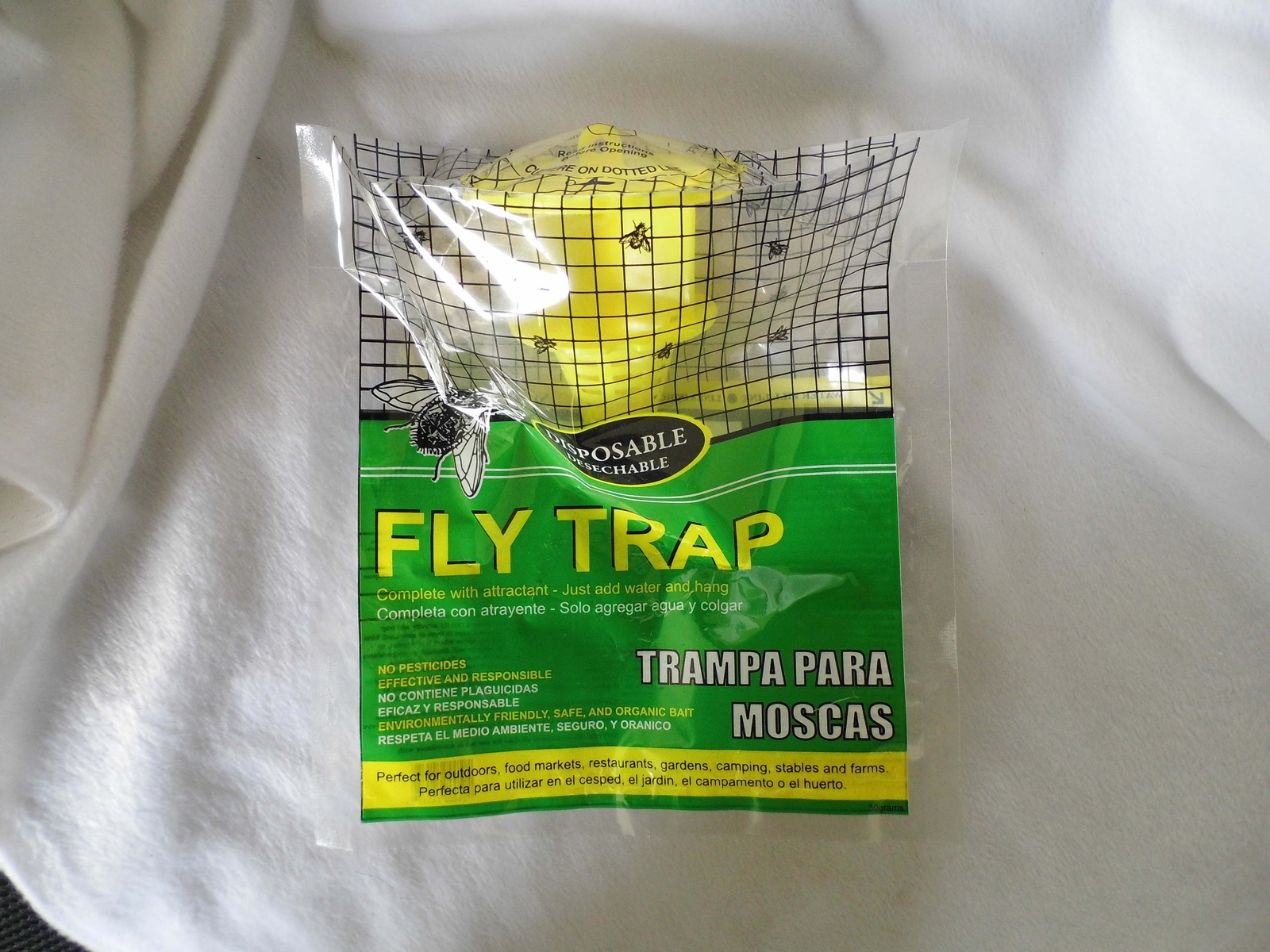 Hanging Fly Trap Bag